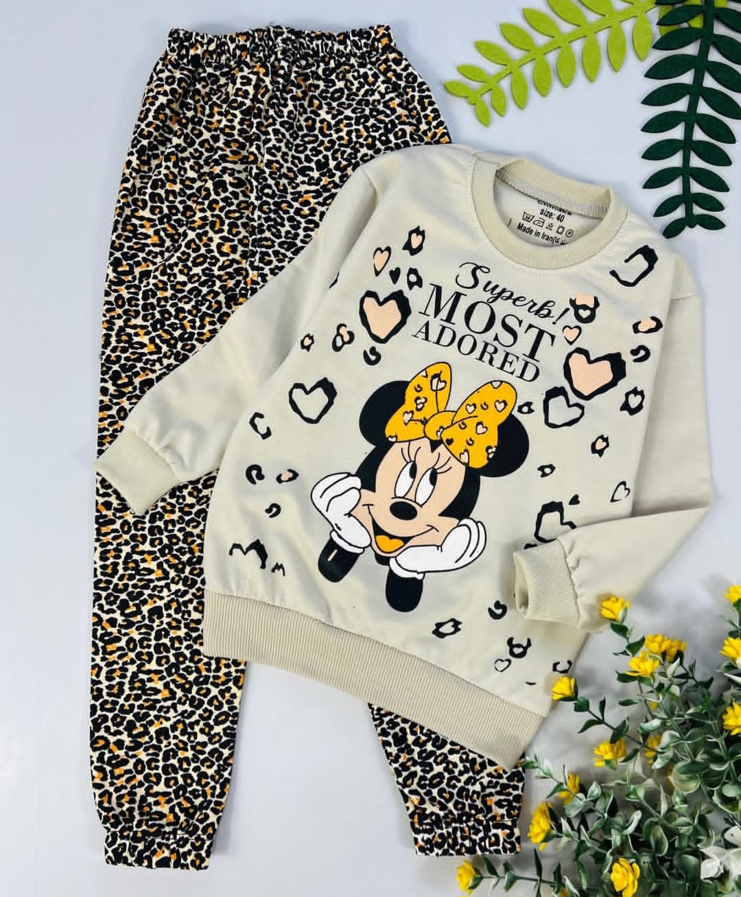 بلوز شلوار دخترانه مینی موس