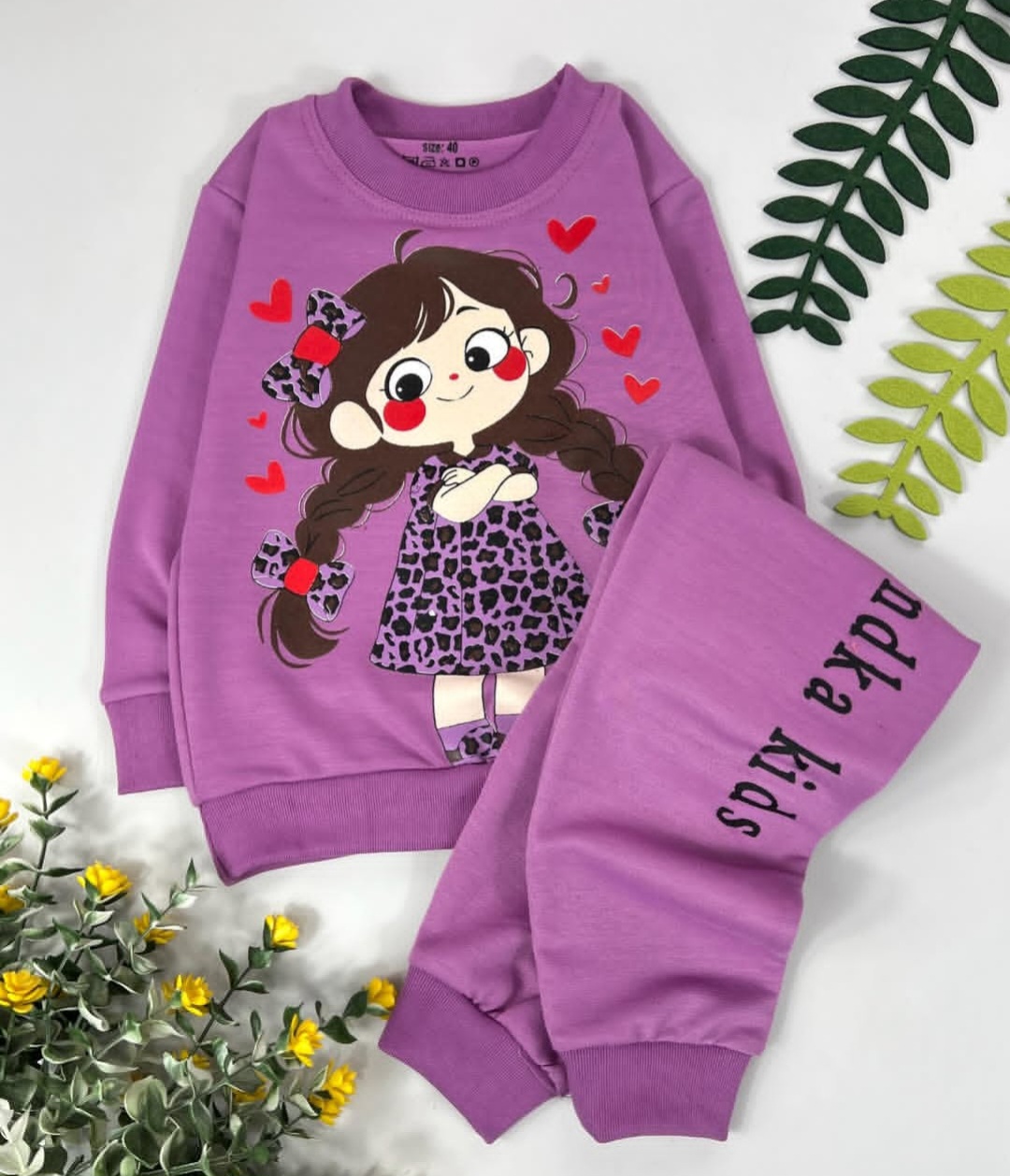 بلوزشلوار دخترانه گیسو کمند