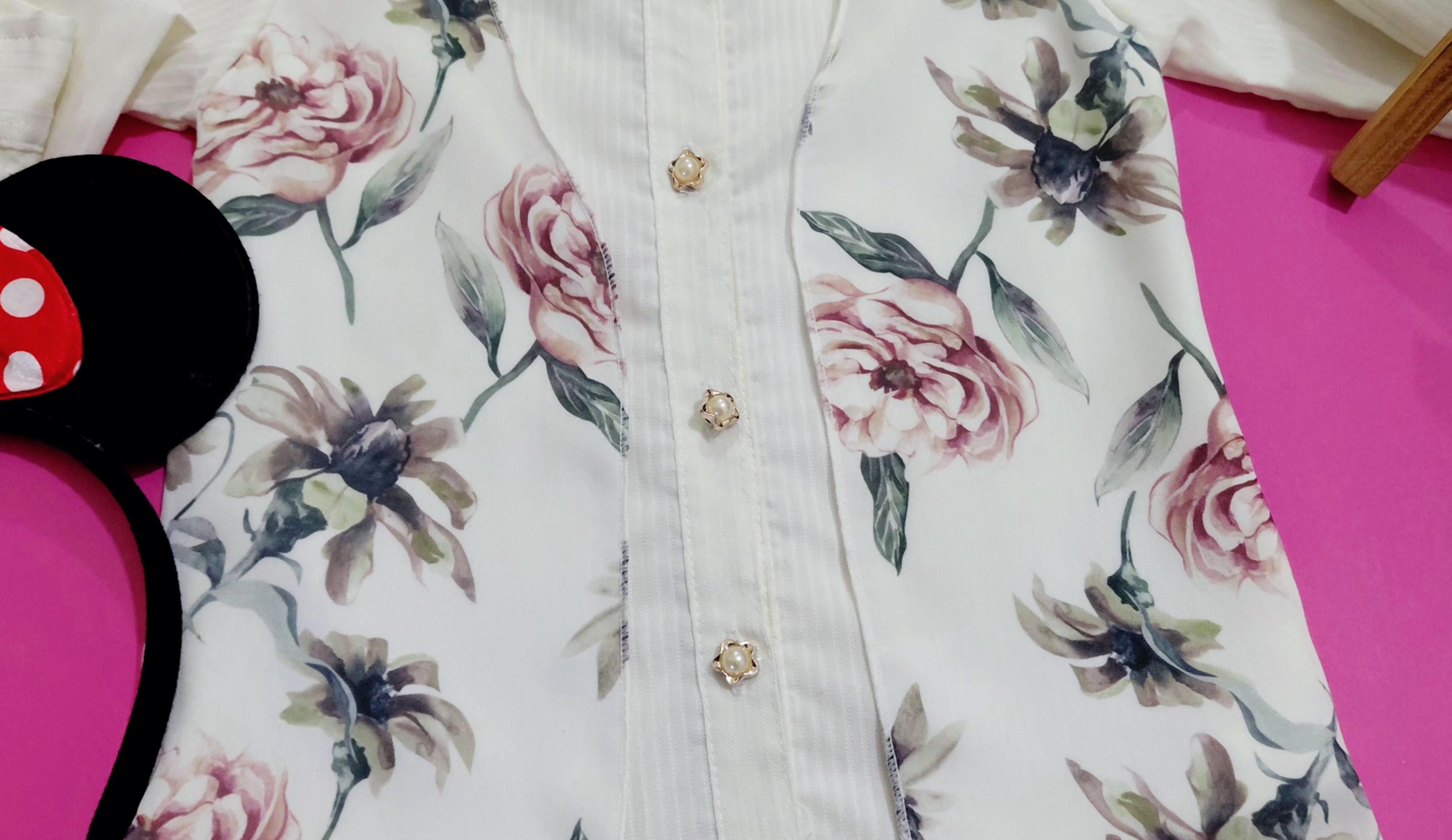 شومیز حریر پشت بلند