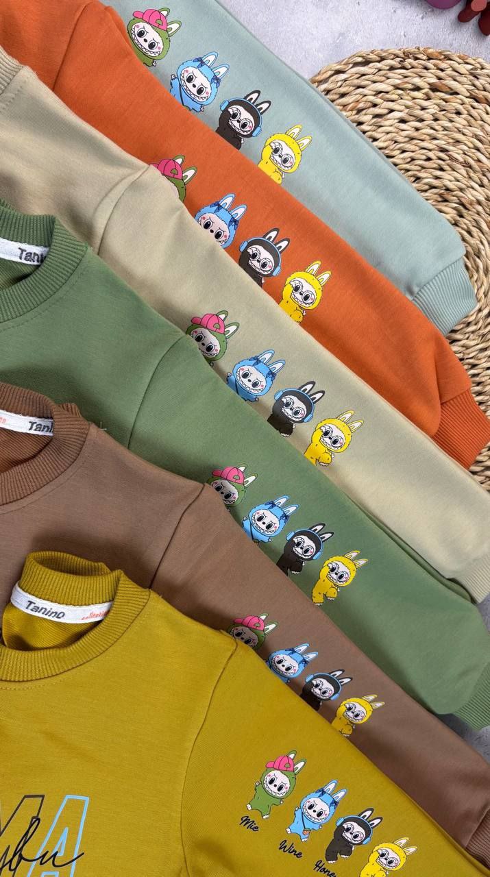 بلوز شلوار دخترانه طرح لبوبو