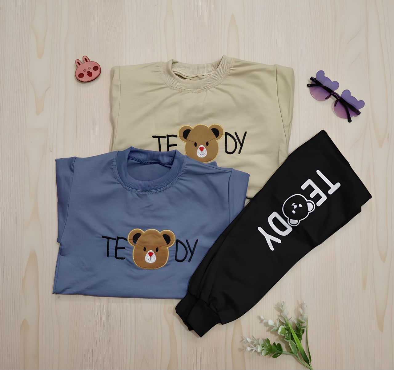 ست بلوز شلوار تدی