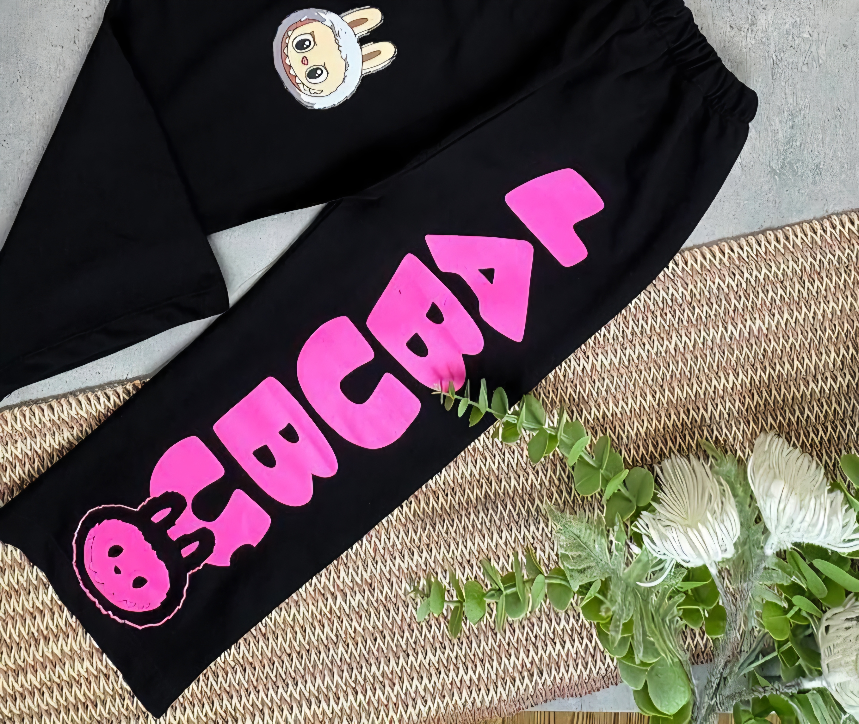 ست کراپ شلوار لبوبو