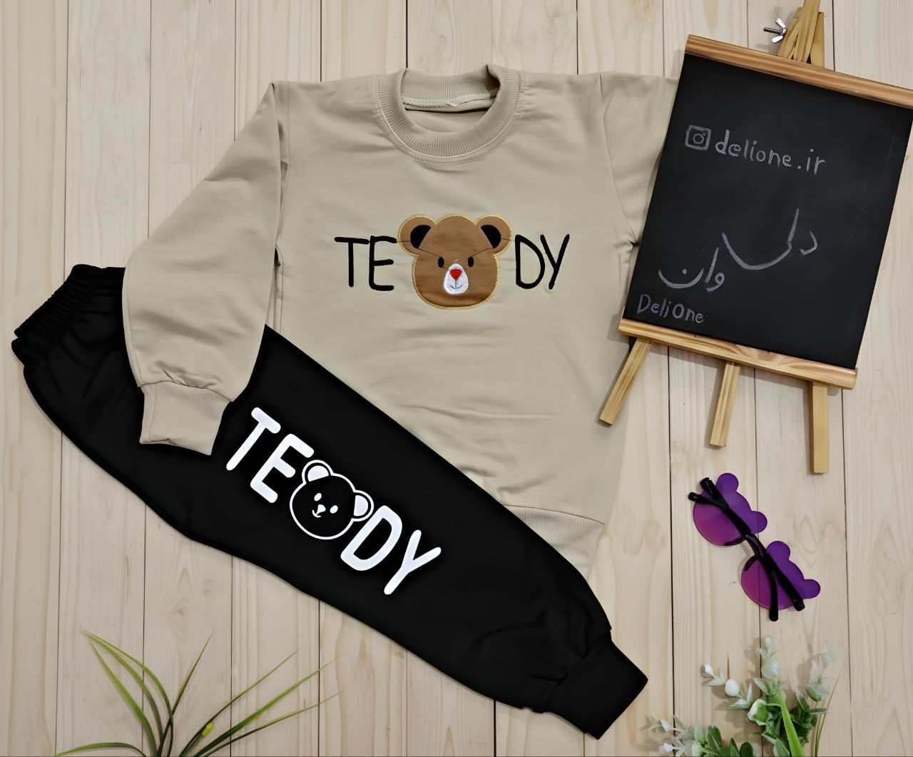 ست بلوز شلوار تدی