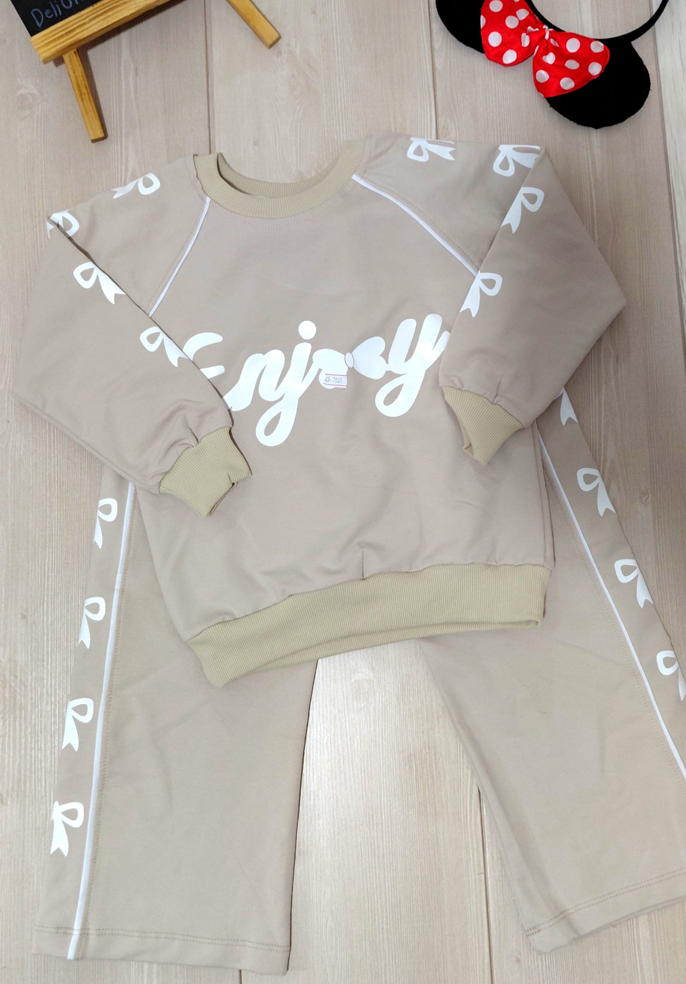 ست دخترانه پاپیونی enjoy