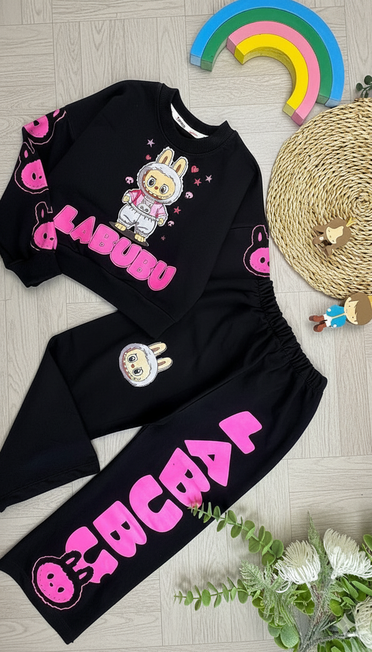 ست کراپ شلوار لبوبو