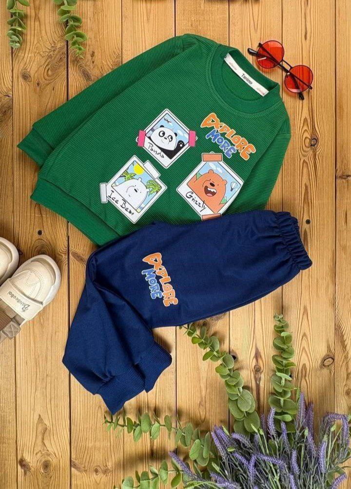 ست بلوز شلوار اسپرت سه خرس