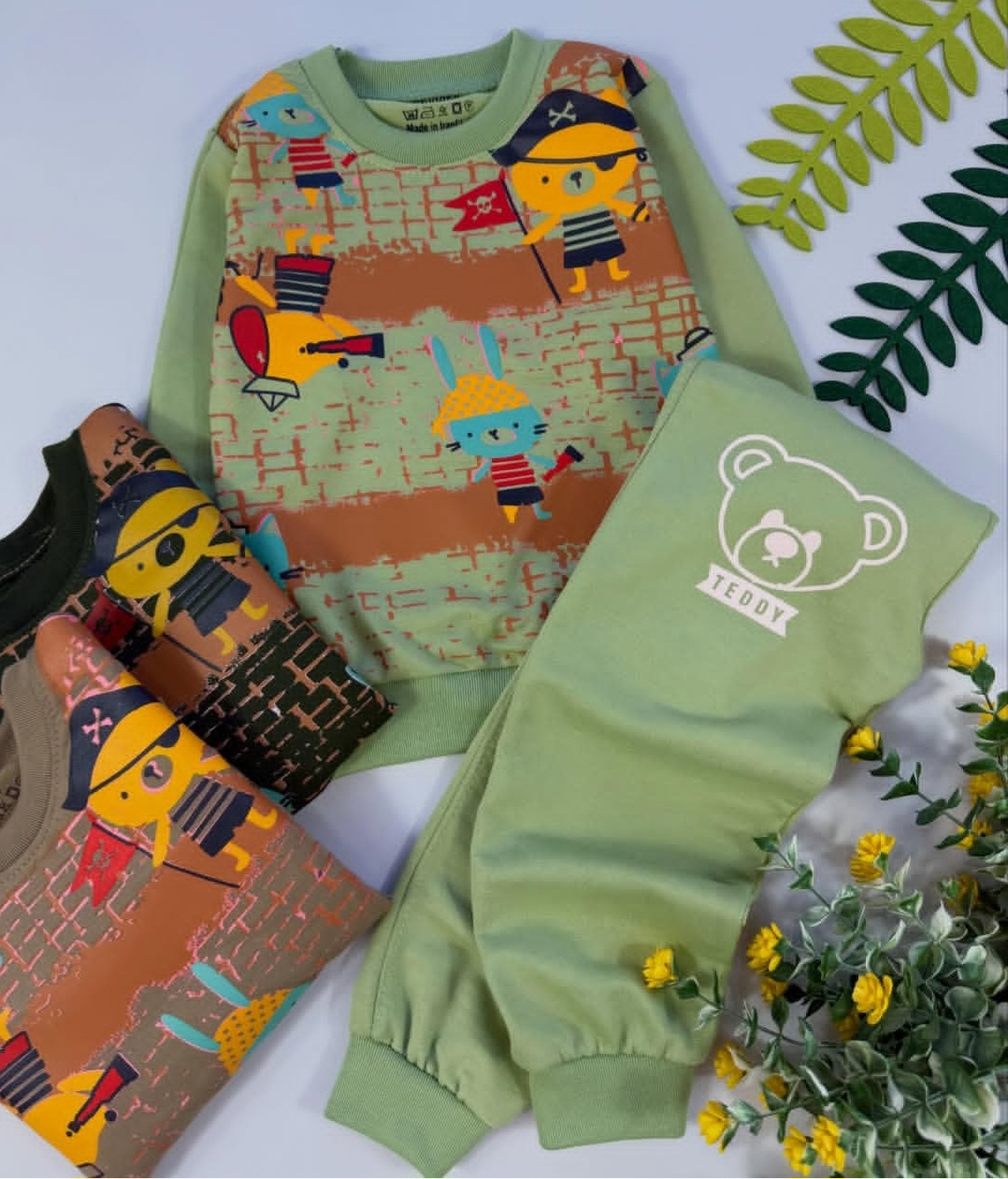 بلوزشلوار پسرانه دزد دریایی