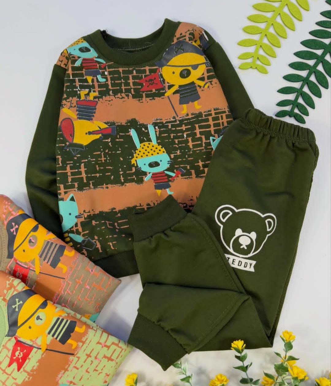 بلوزشلوار پسرانه دزد دریایی