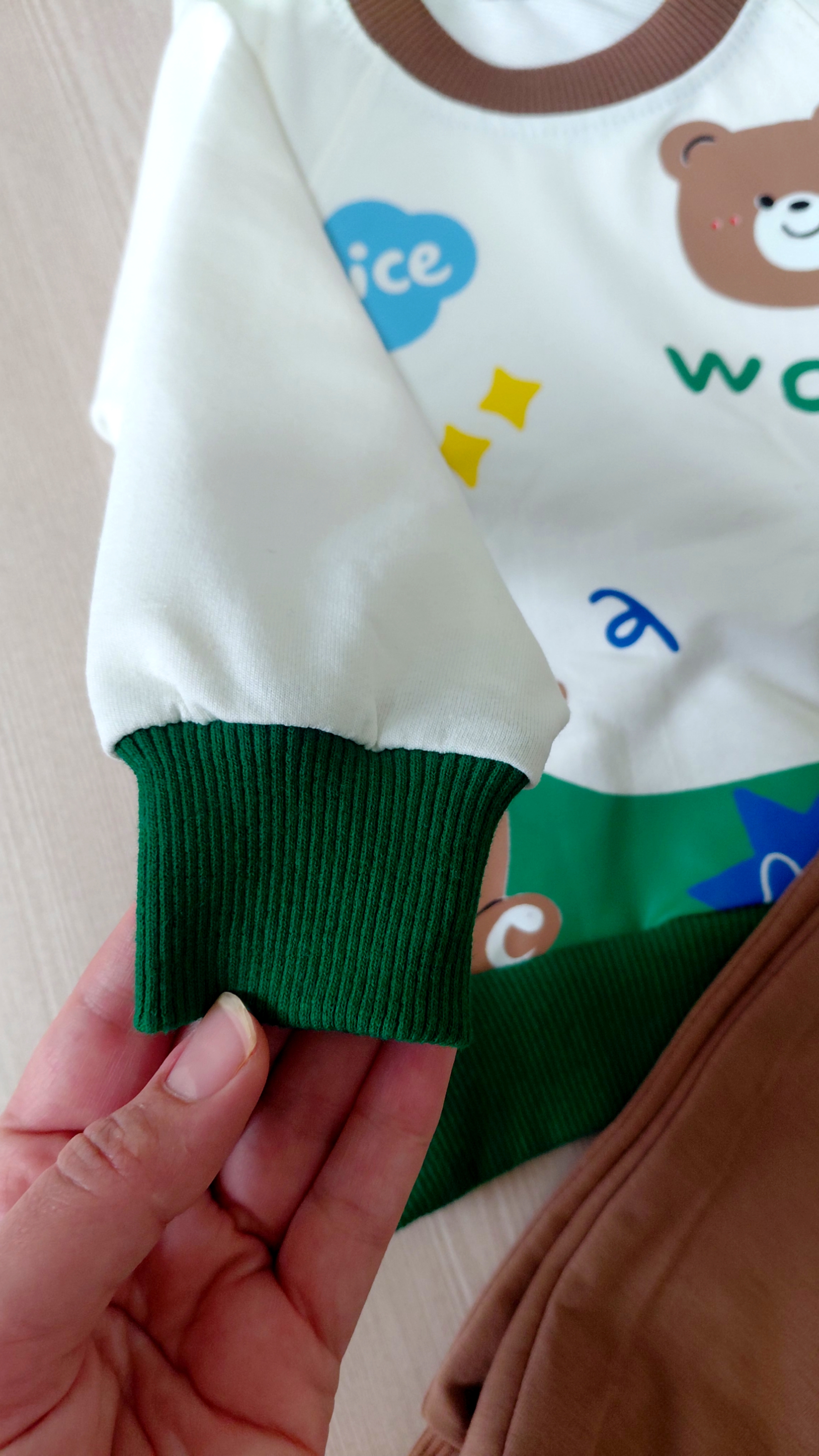 بلوز شلوار طرح خرس nice