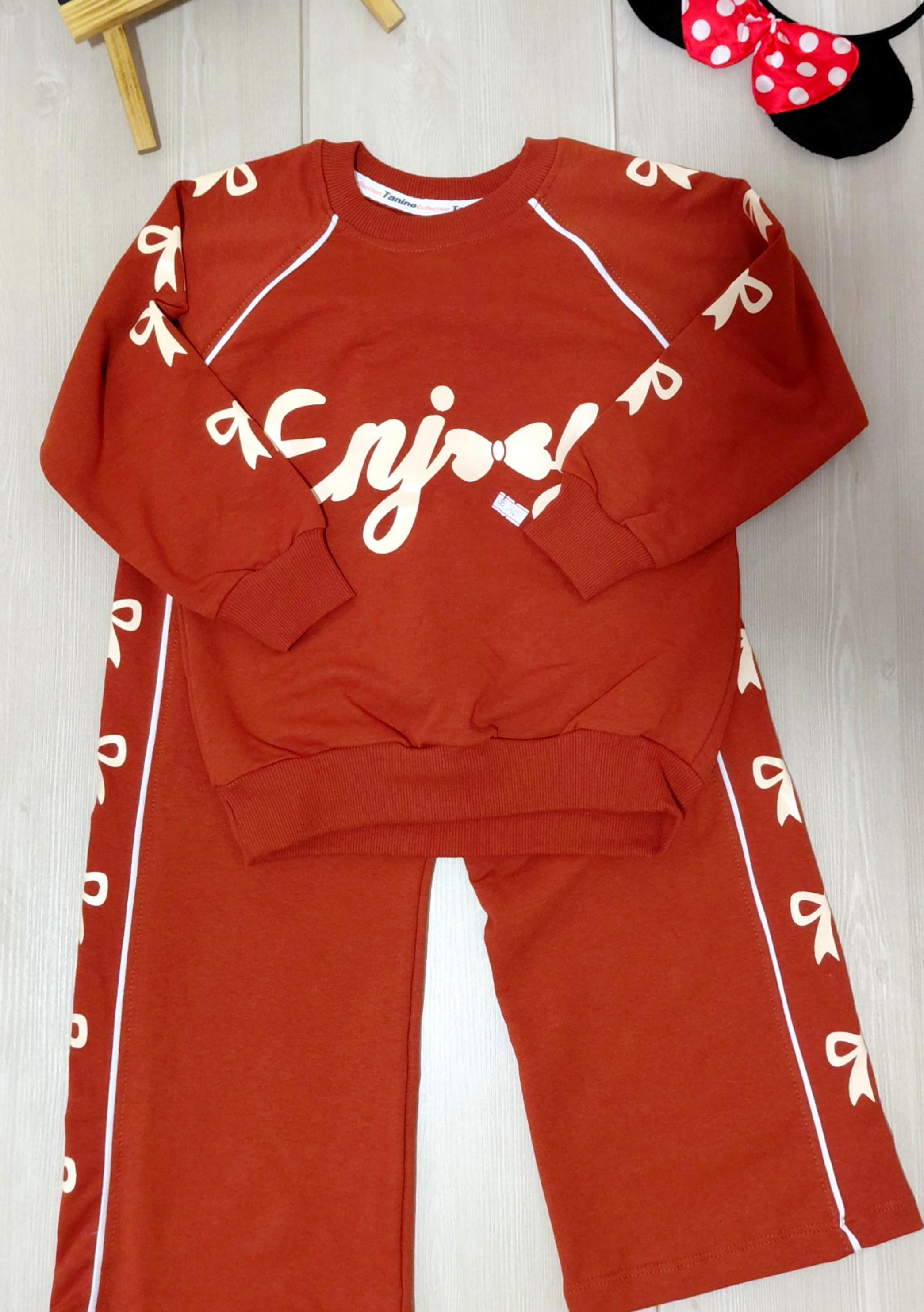 ست دخترانه پاپیونی enjoy